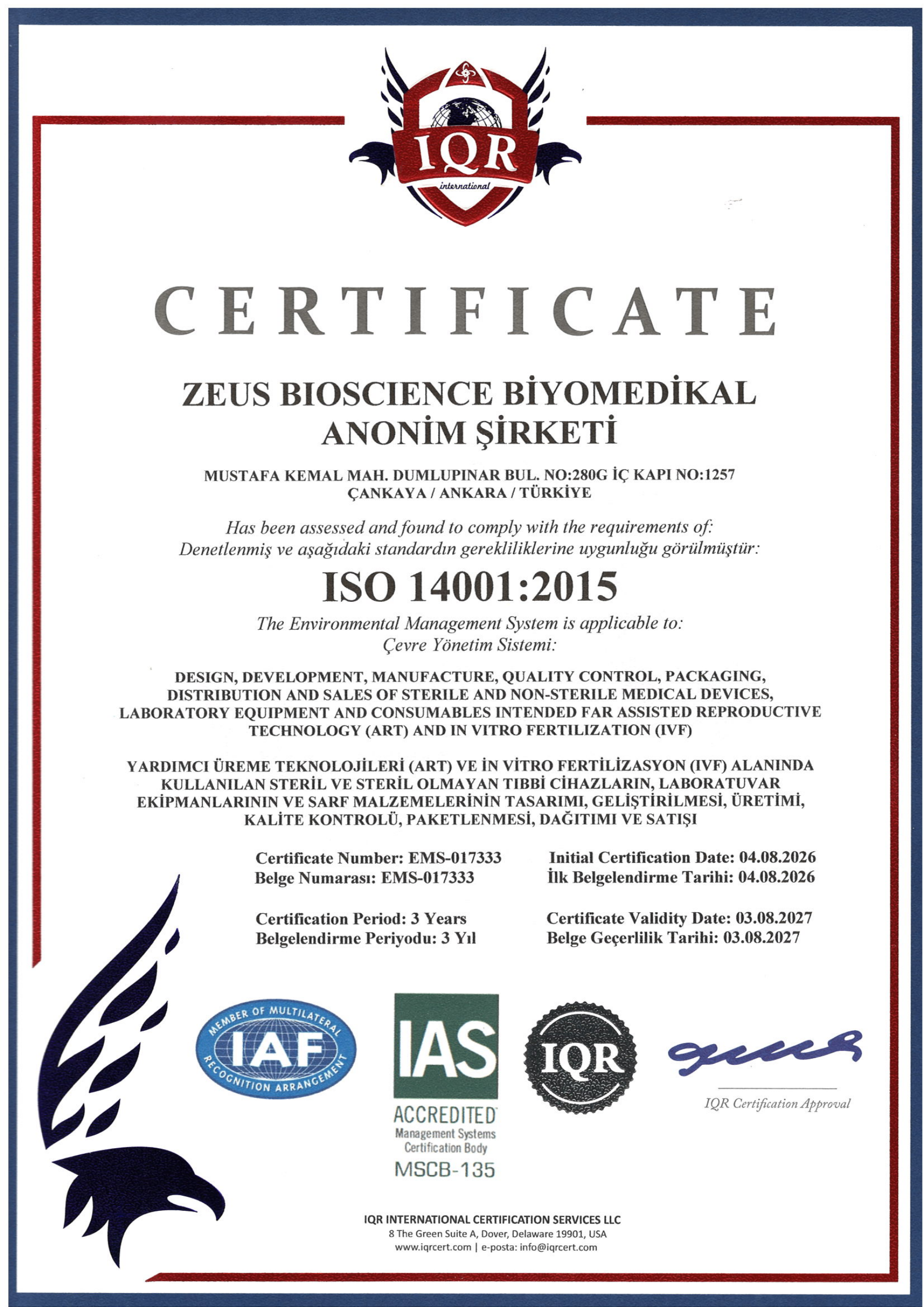 ISO 14001:2015